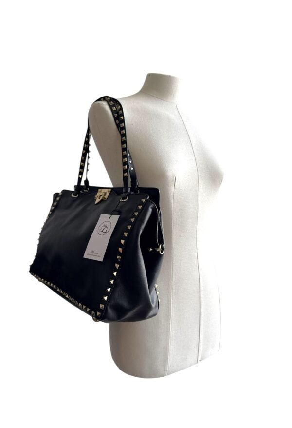 VALENTINO - GARAVANI TOTE ROCKSTUD - Image 4